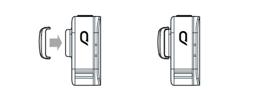 Magnetic viewer and lock clips