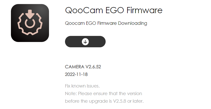 EGO Firmware