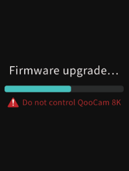QooCam 8K Upgrading Process